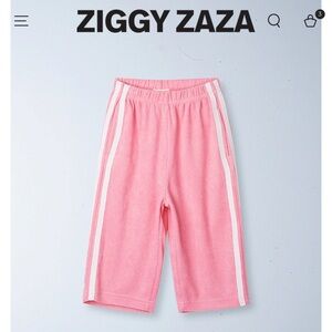 Ziggy Zaza the twin stripe terry pant